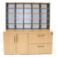 Aspect File & Store Station with Mail Sorter 