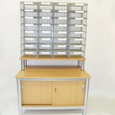 Aspect Console with Wire Sort Station on RIser