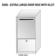 Extra Large Drop Box With  Slot - R298